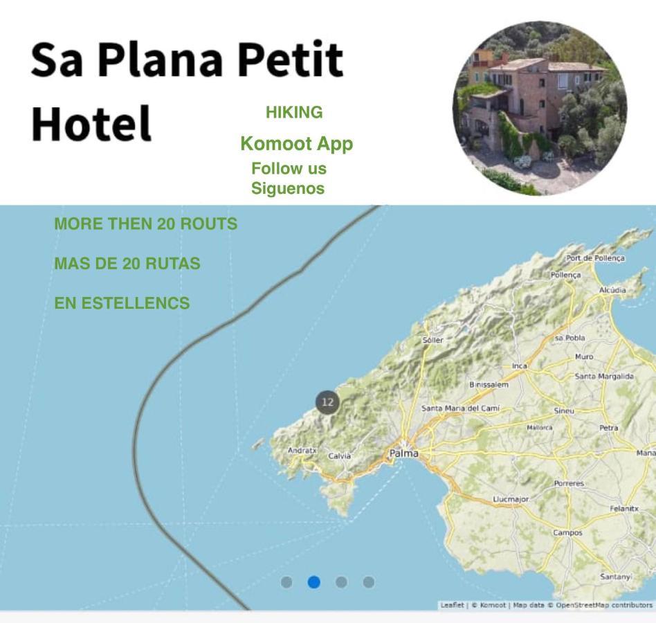 Sa Plana Petit Hotel Estellencs Kültér fotó